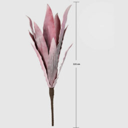 Vanity Living Set Of 3 115Cm Foam Gladiola Leaves, Artificial Flower Arrangements For Indoor Living Room Decor, Fake Flowers - thumbnail 2