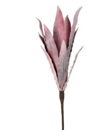 Vanity Living Set Of 3 115Cm Foam Gladiola Leaves, Artificial Flower Arrangements For Indoor Living Room Decor, Fake Flowers - thumbnail 1