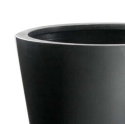 Primrose Polystone Calgary Black Tall Indoor Outdoor Garden Planter 69Cm - thumbnail 3