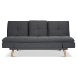 Bravich Soho Click Clack 4-In-1 Convertible 3 Seater Sofa Bed - Dark Grey - thumbnail 3
