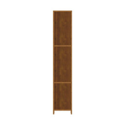 Living And Home 6-Tier Wood Color Moso Bamboo Open Bookcase - thumbnail 3