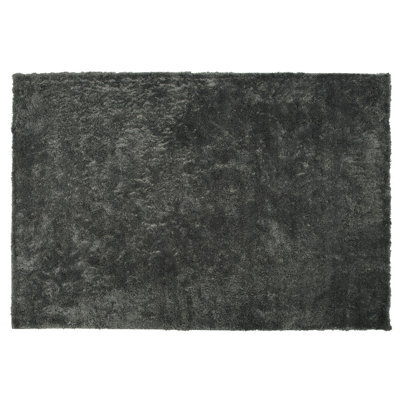 Beliani Shaggygy Rug Evren Dark Grey 160 X 230 Cm - image 1
