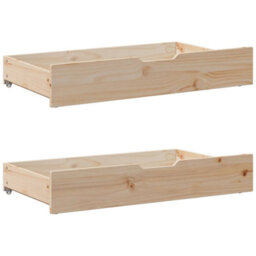 Berkfield Daybed With Trundle And Drawers Without Mattress 90X200 Cm - thumbnail 5