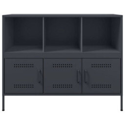 Vidaxl Sideboard Anthracite 100.5X39X79 Cm Steel - thumbnail 6