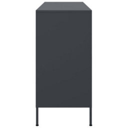 Vidaxl Sideboard Anthracite 100.5X39X79 Cm Steel - thumbnail 7
