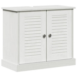 Walplus Bathroom Furniture Set 3 Pcs Antique White 37 X 34 X 110 Cm - thumbnail 5