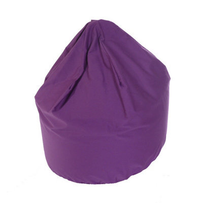Bean Lazy Cotton Twill Purple Bean Bag Large Size - image 1