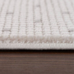 The Rugs Carmel Cream/grey Dots Area Rug And Runner Non Shedding, Stain Resistant, Soft - thumbnail 6