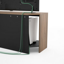 "Avf Calibre Alto 1.2M Tv Stand With Vertical Storage, For Tvs Up To 60"" - Rustic Sawn Oak" - thumbnail 4