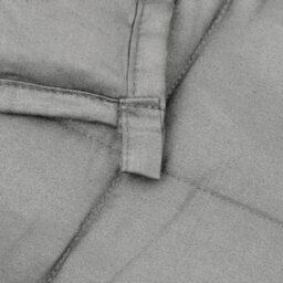 Walplus Weighted Blanket Grey 220X240 Cm King 11 Kg Fabric - thumbnail 5