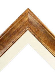 Frames By Post Scandi Gold Frame With Ivory Mount For Image Size 30 X 40 Cm - thumbnail 3