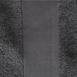 Catherine Lansfield Anti-Bacterial Cotton 70X120Cm Bath Towel Charcoal Grey - thumbnail 3