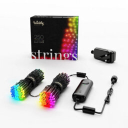 Twinkly Strings App-Controlled Led Christmas Lights With 250 Rgb (16 Million Colours) 20M Black Wire Indoor/outdoor Smart Lights - thumbnail 2
