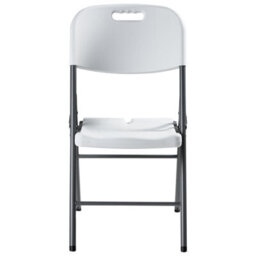 Beliani Set Of 2 Garden Chairs Cugnoli Folding White - thumbnail 5
