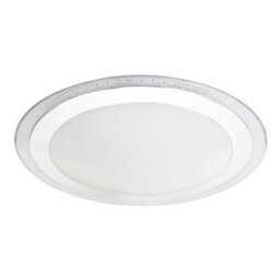 Luminosa Lighting Luminosa Nicole Ii Integrated Led Semi Flush Ceiling Light Chrome Led Dimmable 3000-6000K Remote Control - thumbnail 2