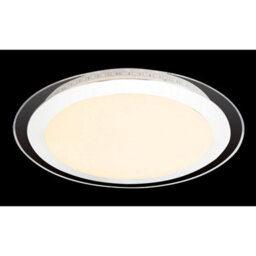 Luminosa Lighting Luminosa Nicole Ii Integrated Led Semi Flush Ceiling Light Chrome Led Dimmable 3000-6000K Remote Control - thumbnail 3