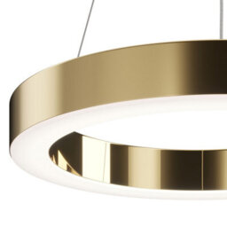 Luminosa Lighting Luminosa Maytoni Saturno Modern Integrated Led Pendant Ceiling Light Brass, 2500Lm, 4000K - thumbnail 5