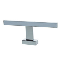Milagro Shine Chrome Led 7W Wall Lamp Stylish Polished Chrome Light With Ip44 Rating Perfect For Mounting Above A Bathroom Mirror - thumbnail 3