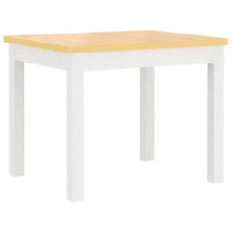 Walplus 4 Piece Children Table And Chair Set White And Beige Mdf - thumbnail 6