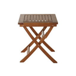 Charles Bentley Wooden Square Foldable Table Fsc Certified - thumbnail 3