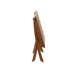 Charles Bentley Wooden Square Foldable Table Fsc Certified - thumbnail 5
