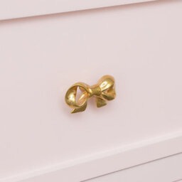 Melody Maison Large Scalloped 3 Drawer Chest Of Drawers - Staunton Pink Range - thumbnail 6