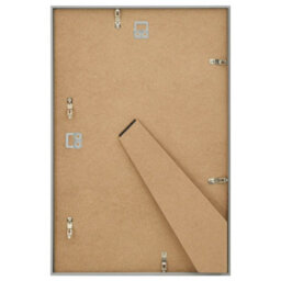 Berkfield Modern Photo Frames Collage 5 Pcs For Wall Or Table Silver 70X90Cm Mdf - thumbnail 6