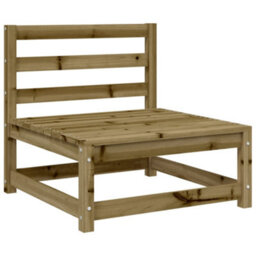 Berkfield 6 Piece Garden Sofa Set Impregnated Wood Pine - thumbnail 5