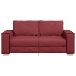 Vidaxl Sofa Chair Wine Red 180 X 78 X 84 Cm Artificial Leather - thumbnail 4