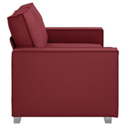 Vidaxl Sofa Chair Wine Red 180 X 78 X 84 Cm Artificial Leather - thumbnail 5