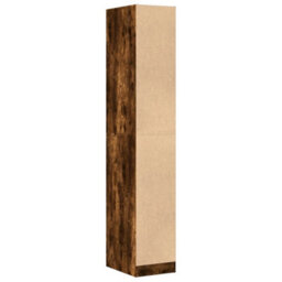 Walplus Apothecary Cabinet Smoked Oak 30X41X174.5 Cm Engineered Wood - thumbnail 7