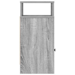 Berkfield Bedside Cabinet With Drawer Grey Sonoma 25X31X66 Cm - thumbnail 6