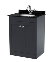 Nuie 600 F/s 2-Door Unit & Marble Top