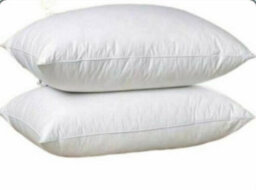ARLinens Pack Of 2 Hollowfibre Bounce Back Pillows Anti-Allergy Hotel Quality Soft & Plump Bedding Pillows