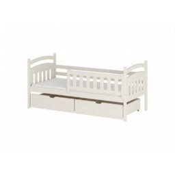 Arte Terry Cotton 90 X 190Cm Single Bed With Removable Guardrail And 2 Drawers - Foam Mattress Included - thumbnail 1