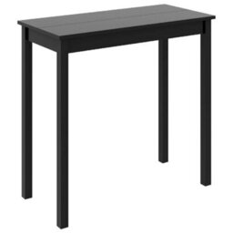 Berkfield Modern Bar Table Mdf Black 115X55X107 Cm