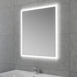 Plum&clay Aura Recessed Led Illuminated Double Mirrored Wall Cabinet (H)700mm (W)600mm - thumbnail 2