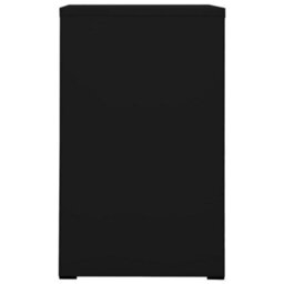 Vidaxl Filing Cabinet Black 46X62X102.5 Cm Steel - thumbnail 4