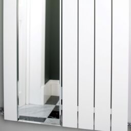 Ximax Vertirad Mirror Hwm180060W White Horizontal Or Vertical Designer 2097Btu Radiator, (W)595mm X (H)1800mm - thumbnail 3