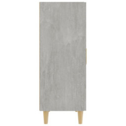 Berkfield Sideboard Concrete Grey 70X34X90 Cm Engineered Wood - thumbnail 4