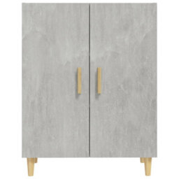 Berkfield Sideboard Concrete Grey 70X34X90 Cm Engineered Wood - thumbnail 3