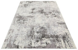 Grey Abstract Modern Easy To Clean Abstract Rug For Dining Room Bedroom And Livingroom-80 X 240Cm (Runner) - thumbnail 5