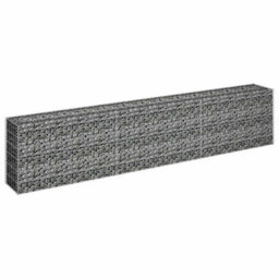 Walplus Gabion Raised Bed Galvanised Steel 270X30X60 Cm - thumbnail 3