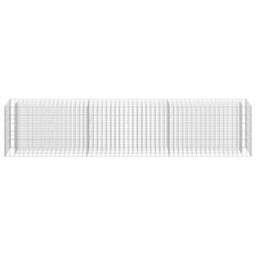 Walplus Gabion Raised Bed Galvanised Steel 270X30X60 Cm - thumbnail 4