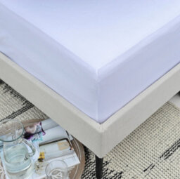 The Lyndon Company 200 Thread Count Cotton Fitted Sheet White - thumbnail 2