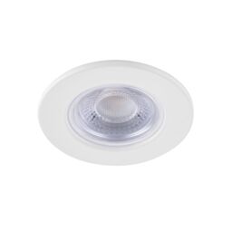 GoodHome Hodgkin Matt White Fixed Led Fire-Rated Warm White Downlight Ip65 - thumbnail 3