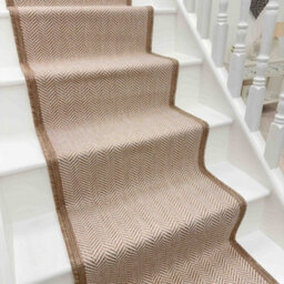 Illusion Stair Runner - Reversible, Durable & Hardwearing Carpet For Stairs & Staircases, Multiple Lengths - thumbnail 1