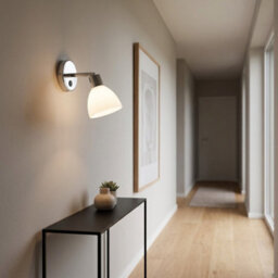 Nordlux Ray Metal Wall Light  Silver,plug In Or Mains - thumbnail 7