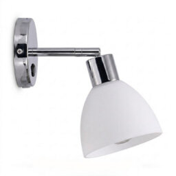 Nordlux Ray Metal Wall Light  Silver,plug In Or Mains - thumbnail 9
