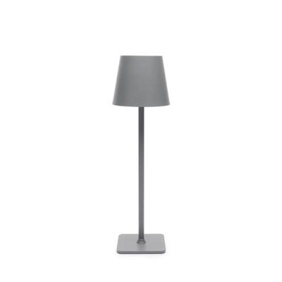 Table Lamp: 21Cm X 21Cm Sophie Allport, Rechargeable Light, Grey - image 1
